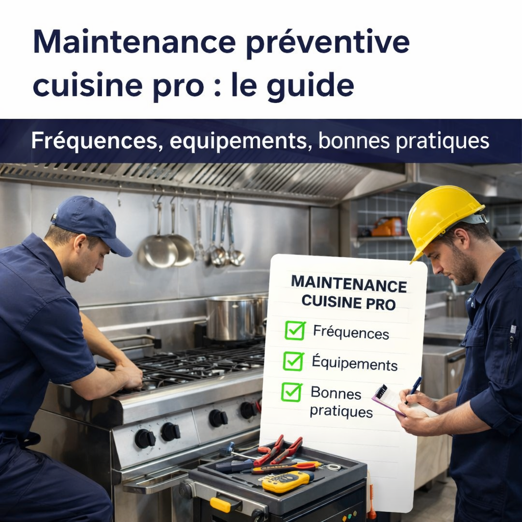 Maintenance preventive en cuisine professionnelle